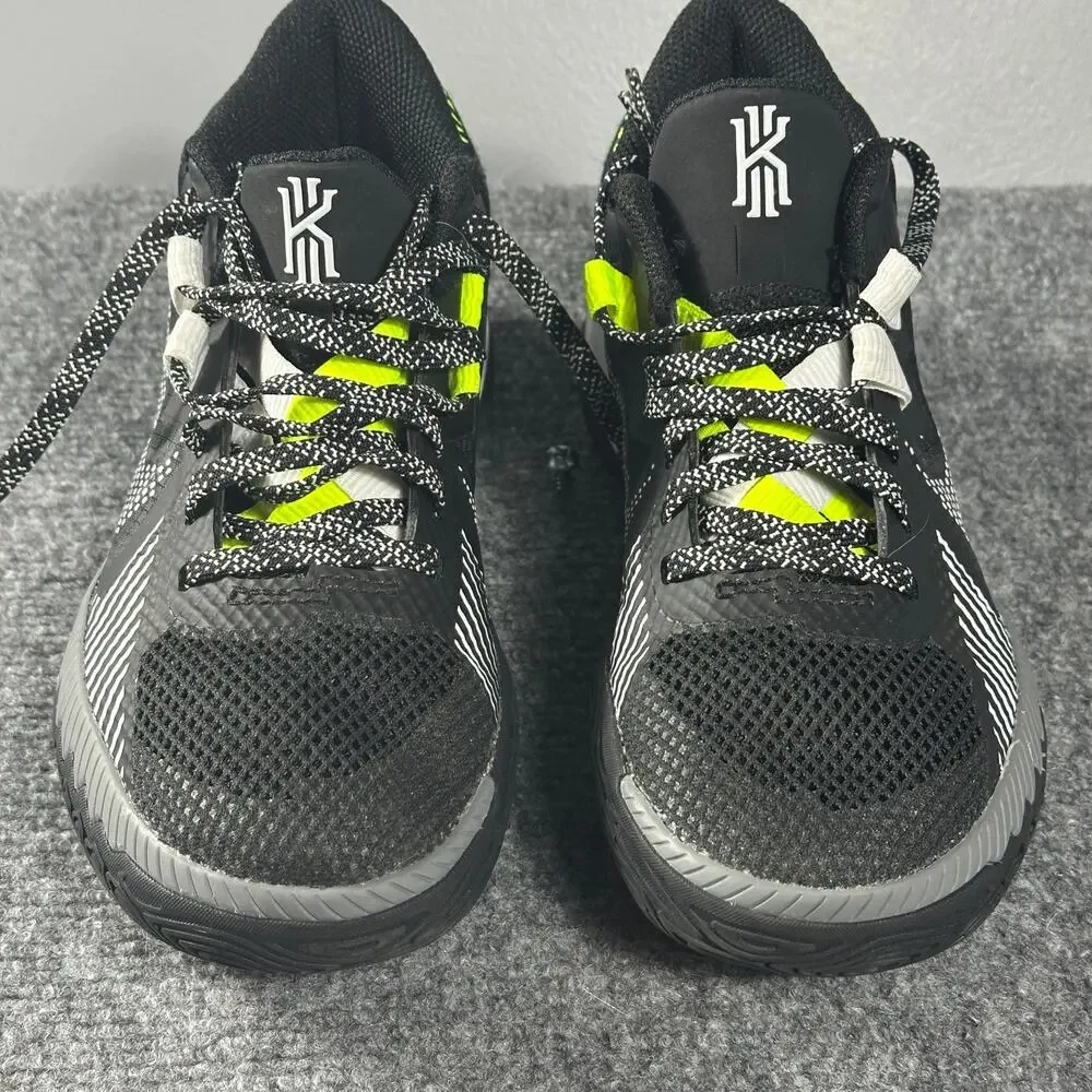 Nike Kyrie Flytrap 5 Basketball Shoes Black Volt Grey CZ4100-002 Size 3.5